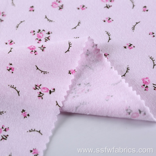 Super Soft Baby Pink Custom Printed Fabric